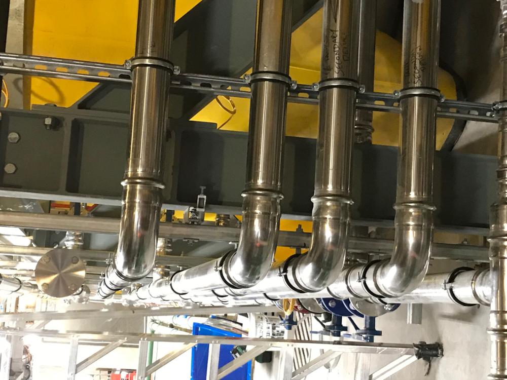 ss304 equal tee stainless steel for water system Viega fitting