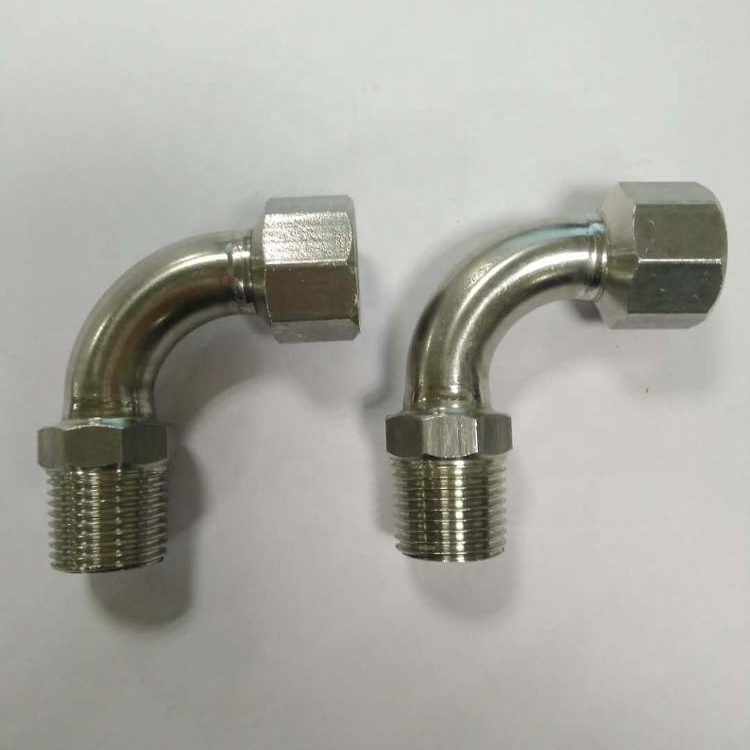 Factory Direct sales Sanitary Pipe Fittings 90 Degreemale Elbow/Bend ss304/316l V profile