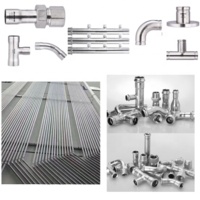 stainless steel short elbow 90 degree thread pipe fitting application on construction or potable water
