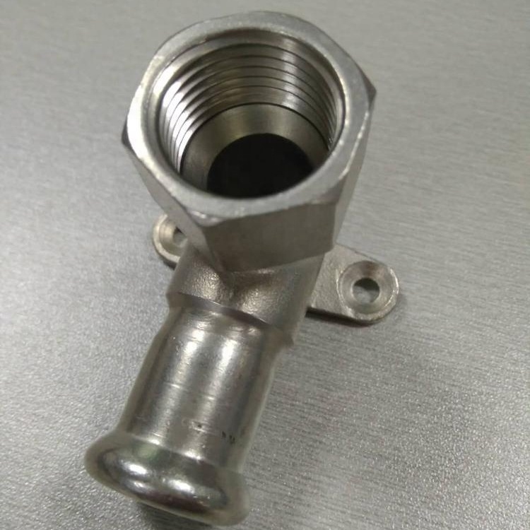 Hot selling 90 elbow female angle adpter with seat stainless steel