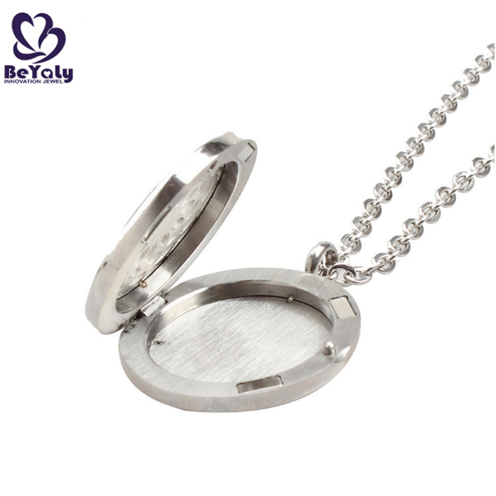 product-925 silver hollow flower essential oil diffuser necklace pendant-BEYALY-img-3