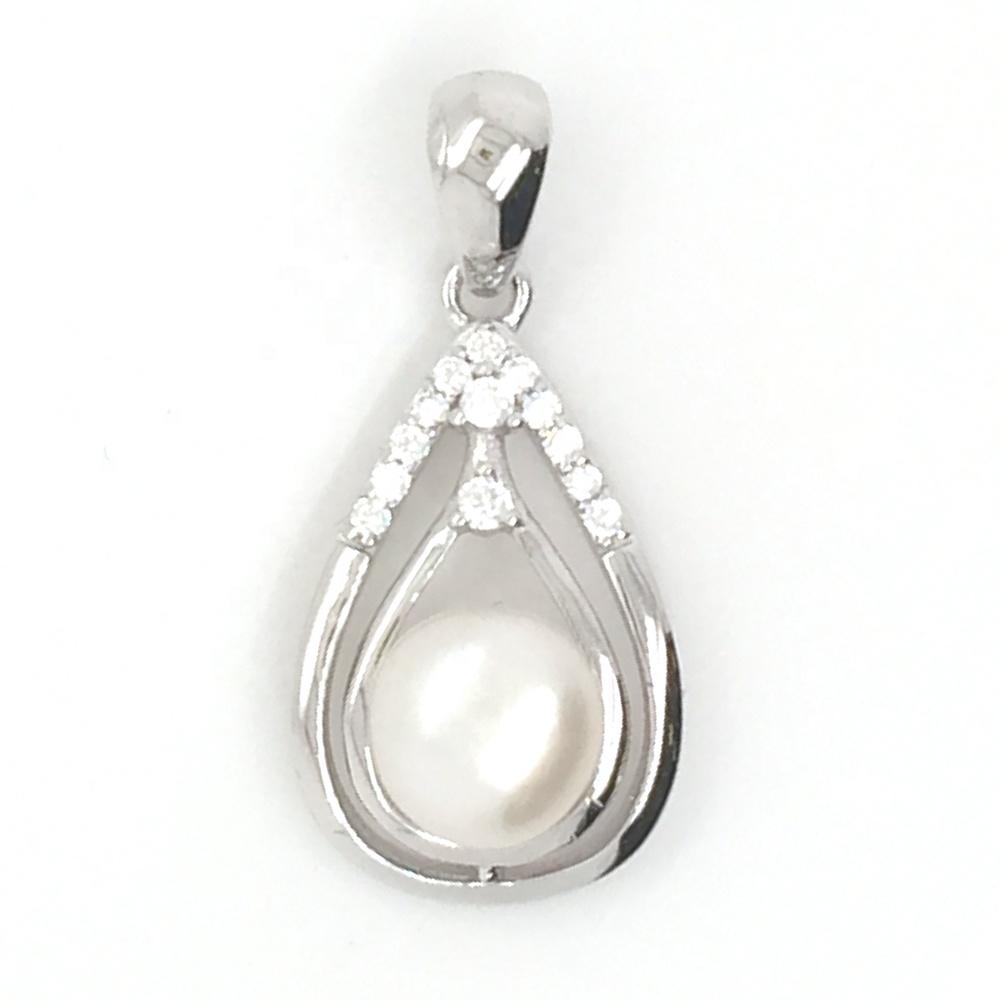 product-BEYALY-Nice Girls Silver Chain Pearl Waterdrop Cage Designs Pendant Personal-img-2