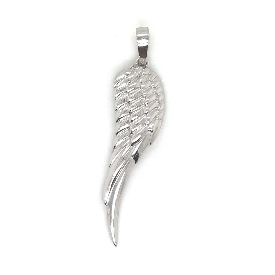 Christmas Wholesale Angel Sterling Silver Wing Pendant