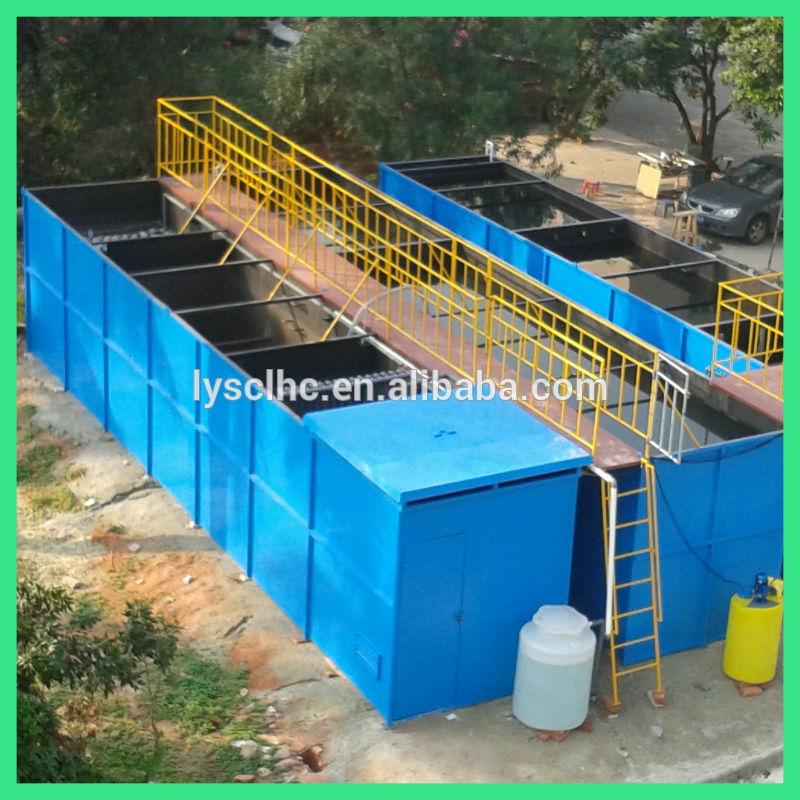 Integrated MBR wastewater treatment plant/environmental protection equipments