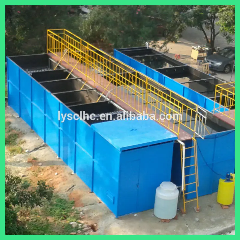 Integrated MBR wastewater treatment plant/environmental protection equipments