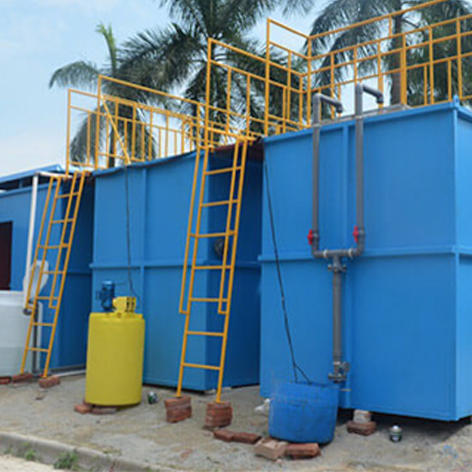sewage reuse water /containerized package treatment plant 250m3/day