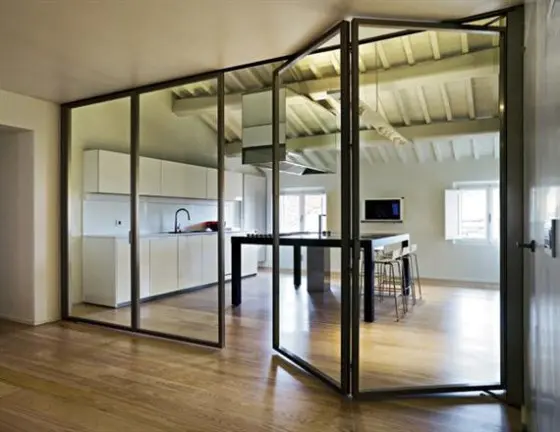 The Best Bi fold Doors Aluminum With Tempered Glass Folding Door Interior