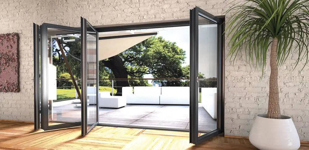 Aluminum Alloy Double Glazing Low PricesFolding Door