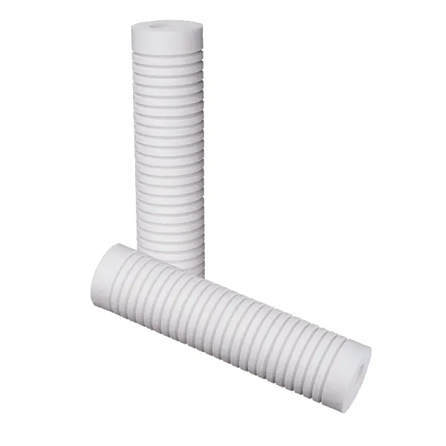 High-precision meltdown water filter element for liquid water filtration housing