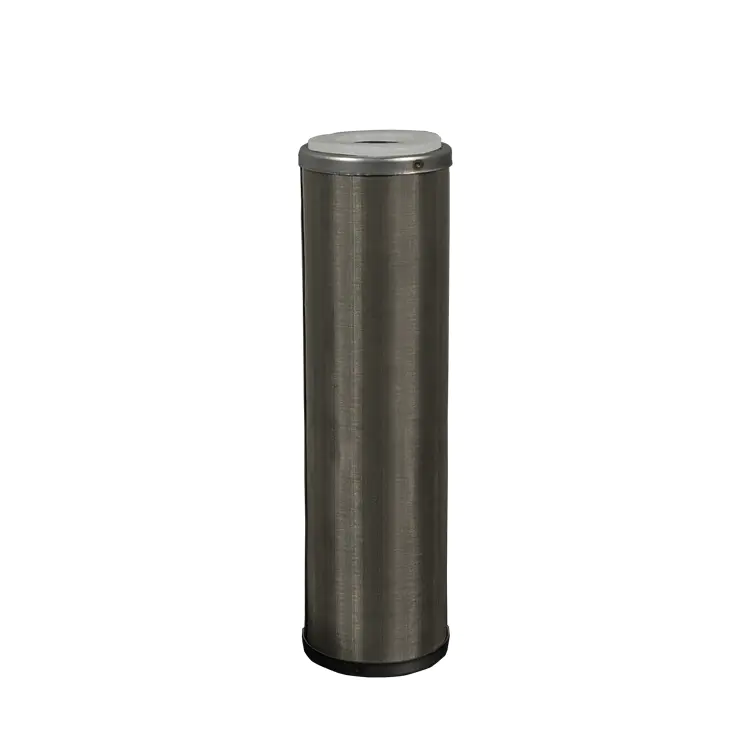 Stainless steel 304 316L powder filter 0.2 1 microns sintered porous metal filter tube for industrial oil filter equipment