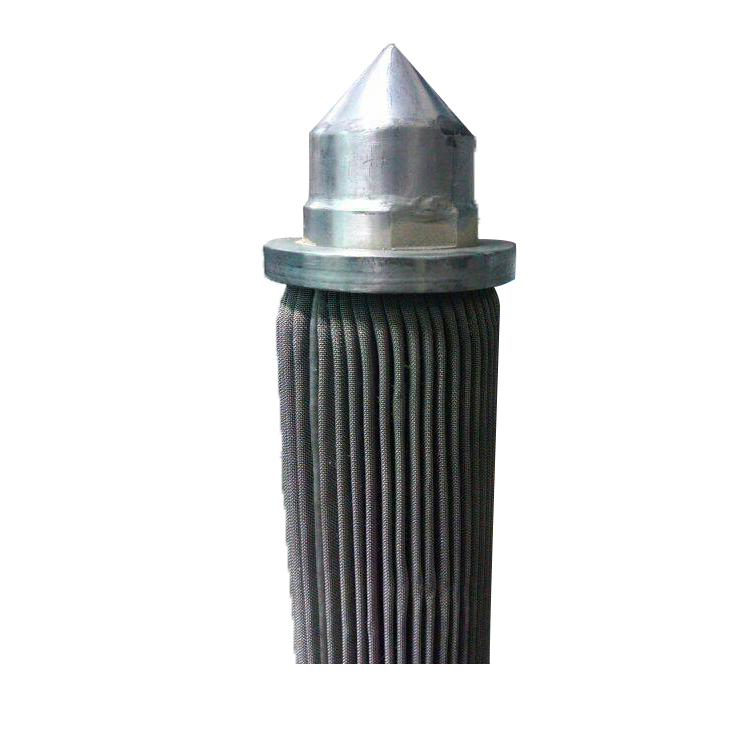 High quality SS 304 316L stainless steel pleated 100um micron water filter for industrial oil liquid cartridge filter