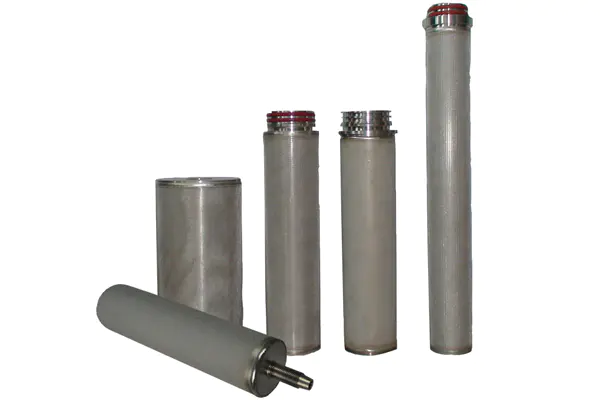 High temperature resistance oil filter stainless steel micro filter with 50 micron sintered metal powder 304 316L