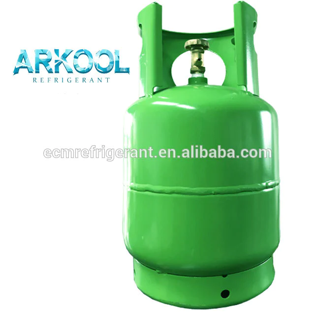 car air conditioner use 10kg Refrigerant gas R1234yf CE refillable cylinder