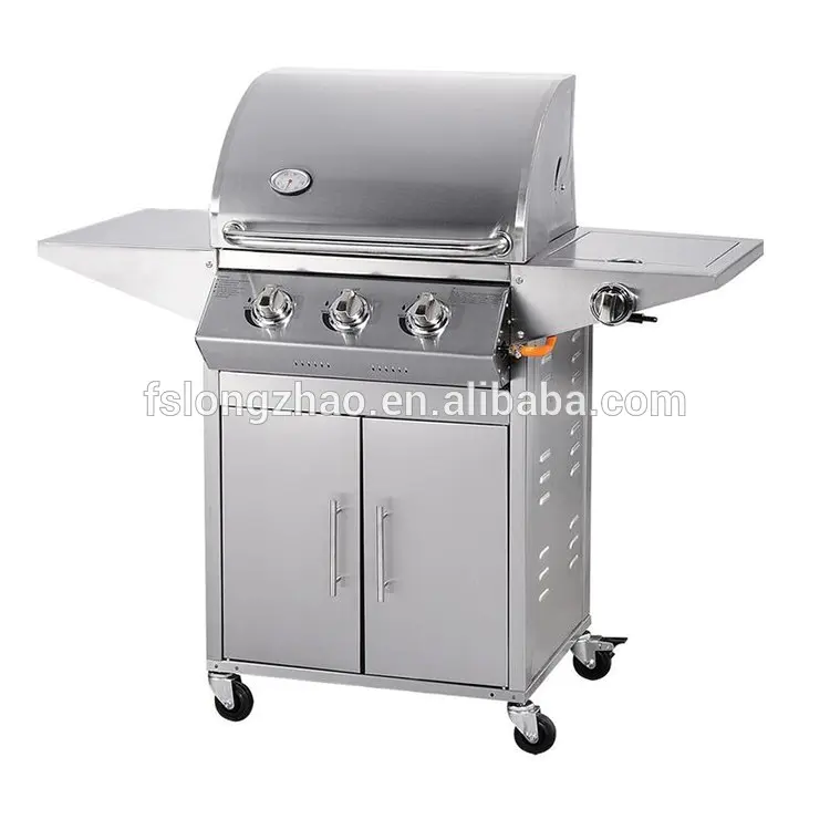 Hot selling CE approval stainless steel gas bbq grill outdoor