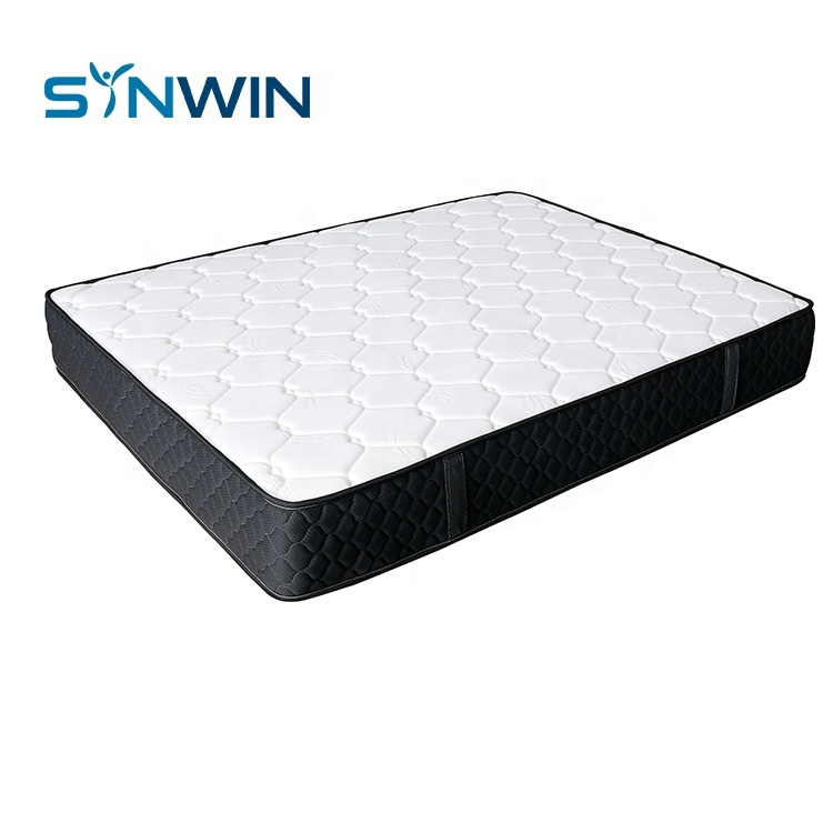 Knitted fabric Foldable King Size RolledPocket Spring Mattress