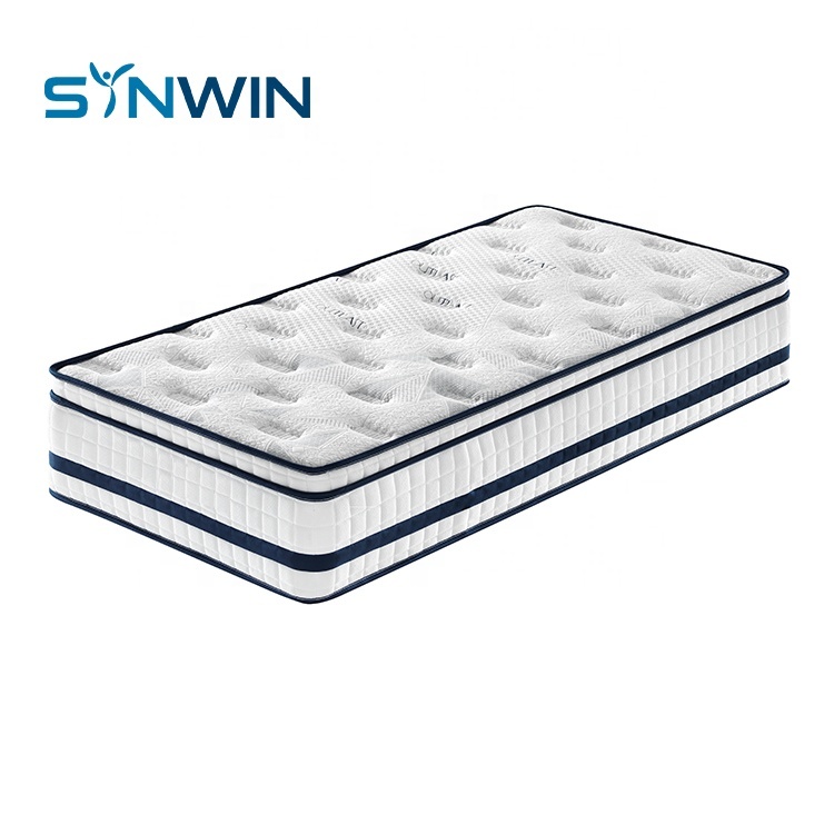 Europe top 31cm luxury memory foam American standard mattress