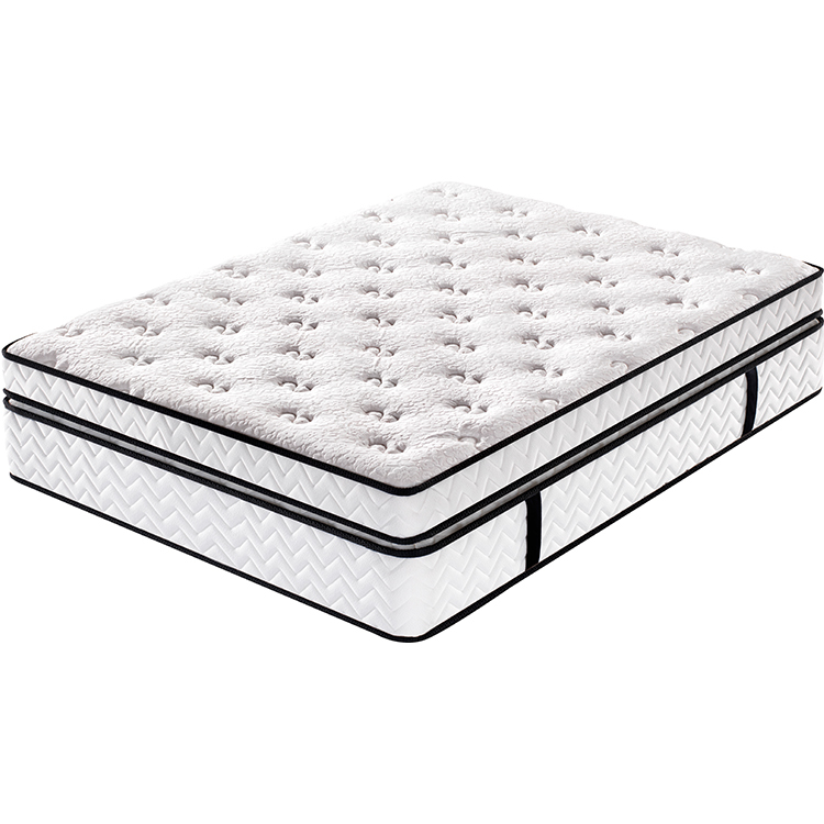 luxury pocket spring custom mattress foam spring mattress 5 star hotel wholesale pillow top mattress