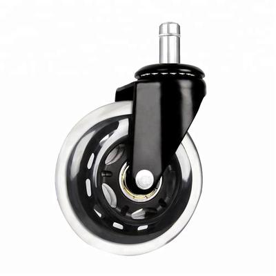 3" Office Chair Caster Wheels with dual swivel ball bearings