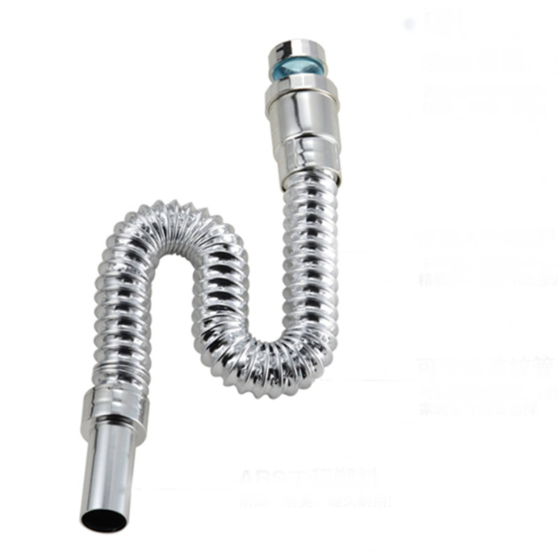 wash basin stainless steel drain pipe