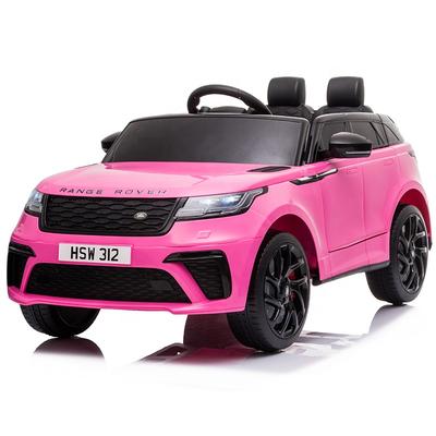 2021 newest range licensed leather seat & rubber wheel with remote rechargeable 12V ride on car electric car for children