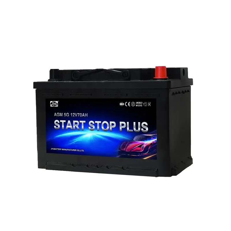 Free maintenance lead acid 12V 70Ah agm auto batteries Car Engine Starting Batteries for Car Starting