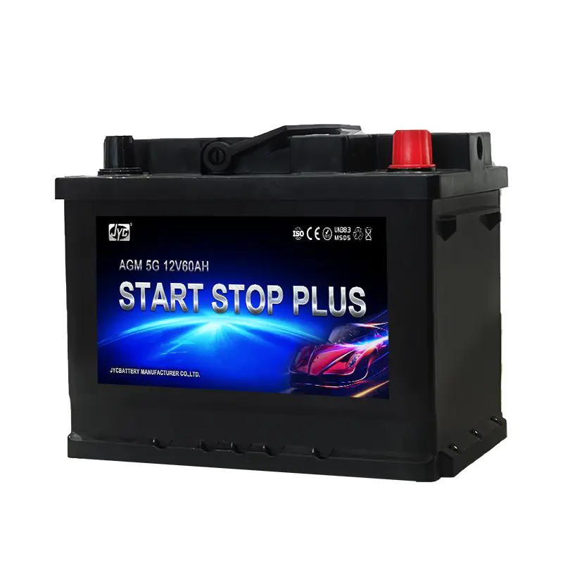 High Quality Factory direct sales GEL lead acid 12V 60Ah Start and stop agm car batteries for engine start stop
