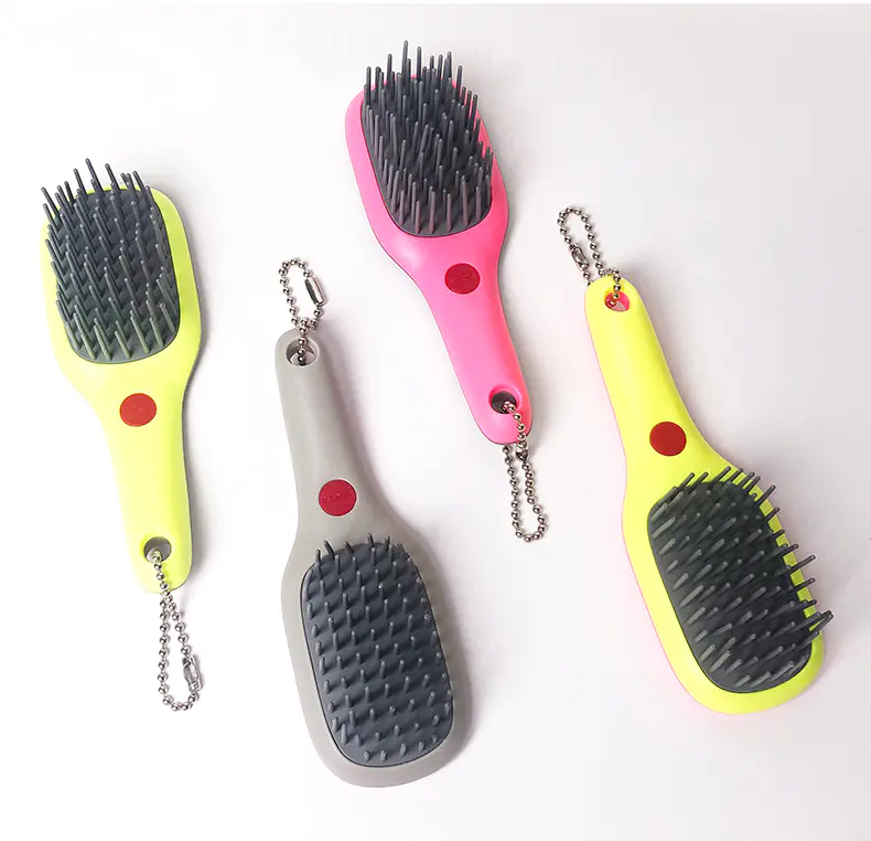 Healthy care tools plastic hair massage comb cosmetic hair detangling brush