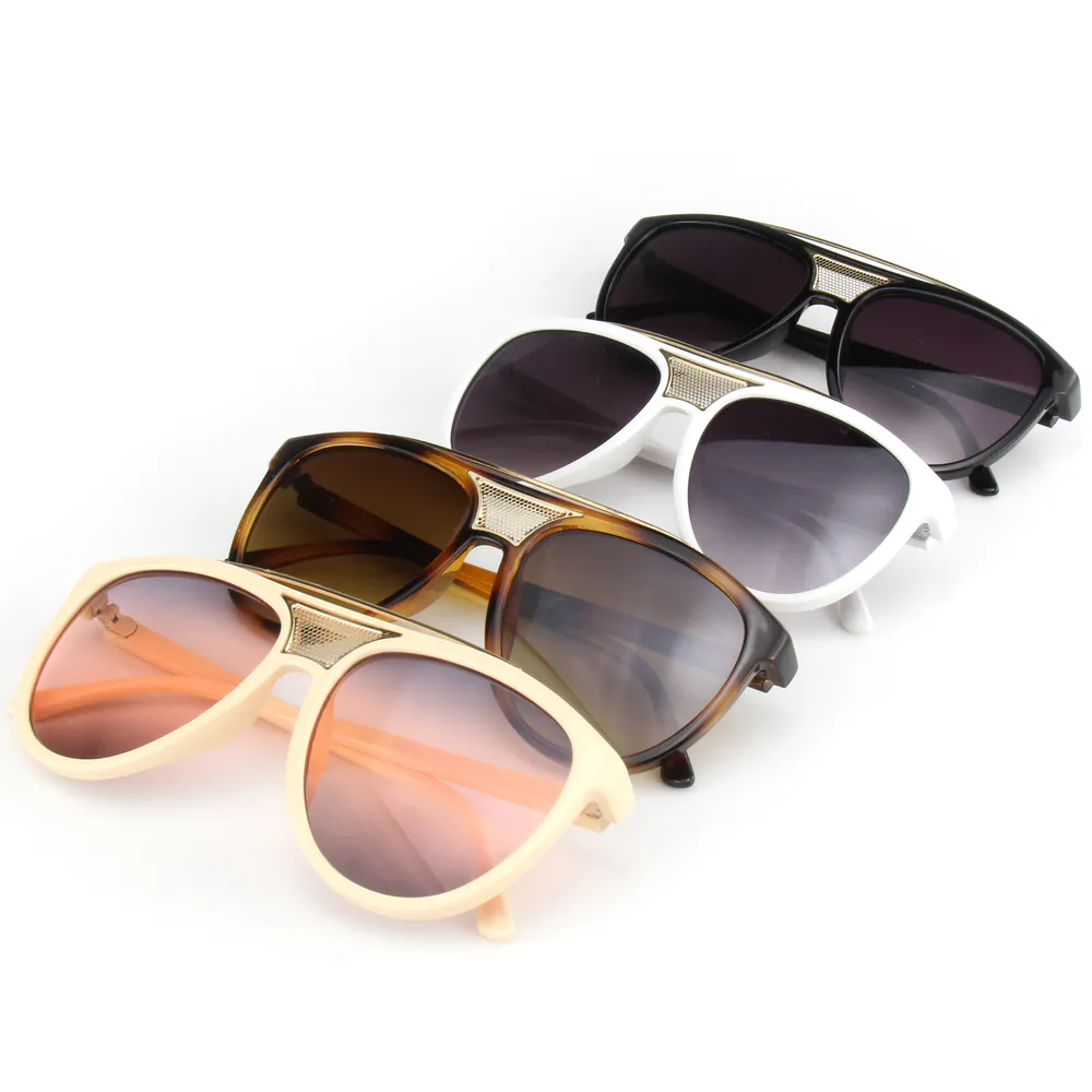 EUGENIA 2021 Newest Fashion Design Metal Unisex Trendy Pilot Women Sunglasses