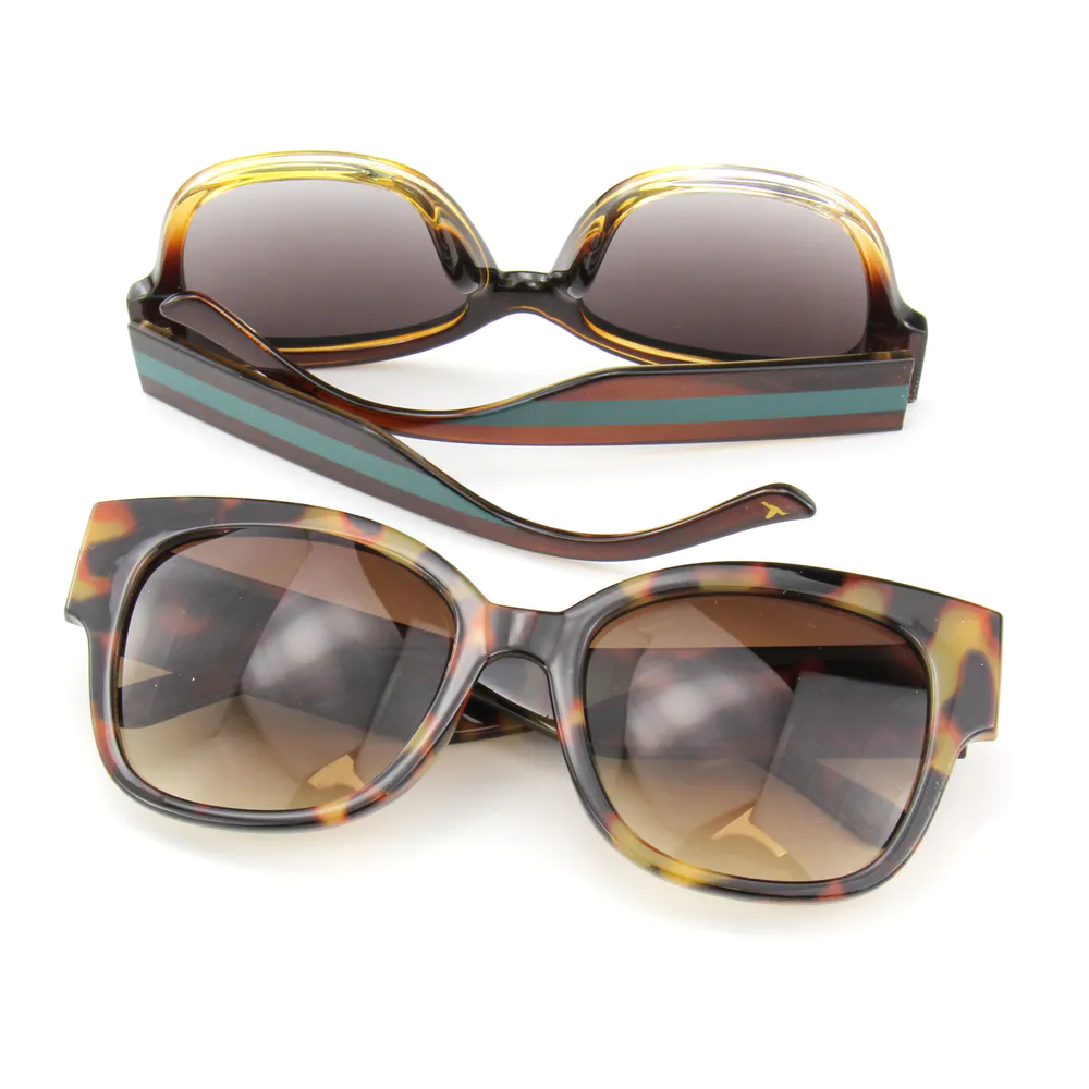 EUGENIA new trendy UV400 polarized square oversized women men shield sunglasses 20212020