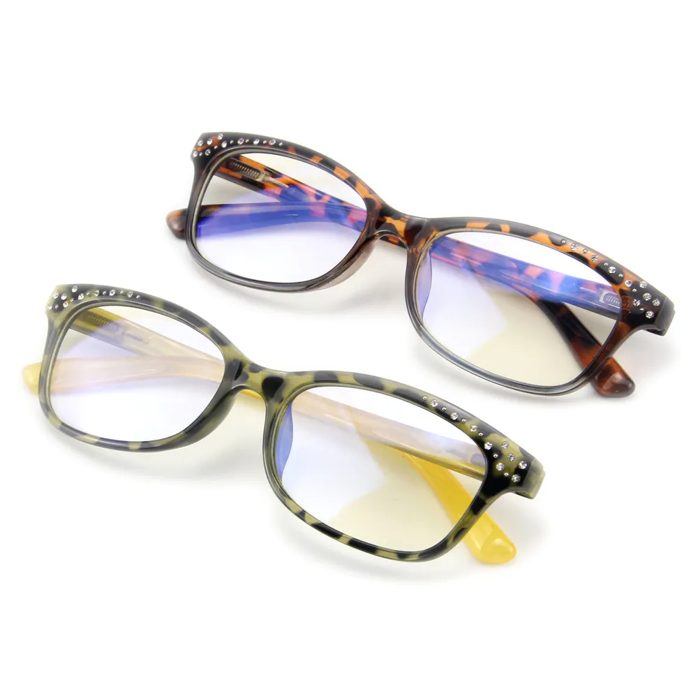 EUGENIA OEM Design Fashion Plastic Women Diamond Eyeglasses Frames