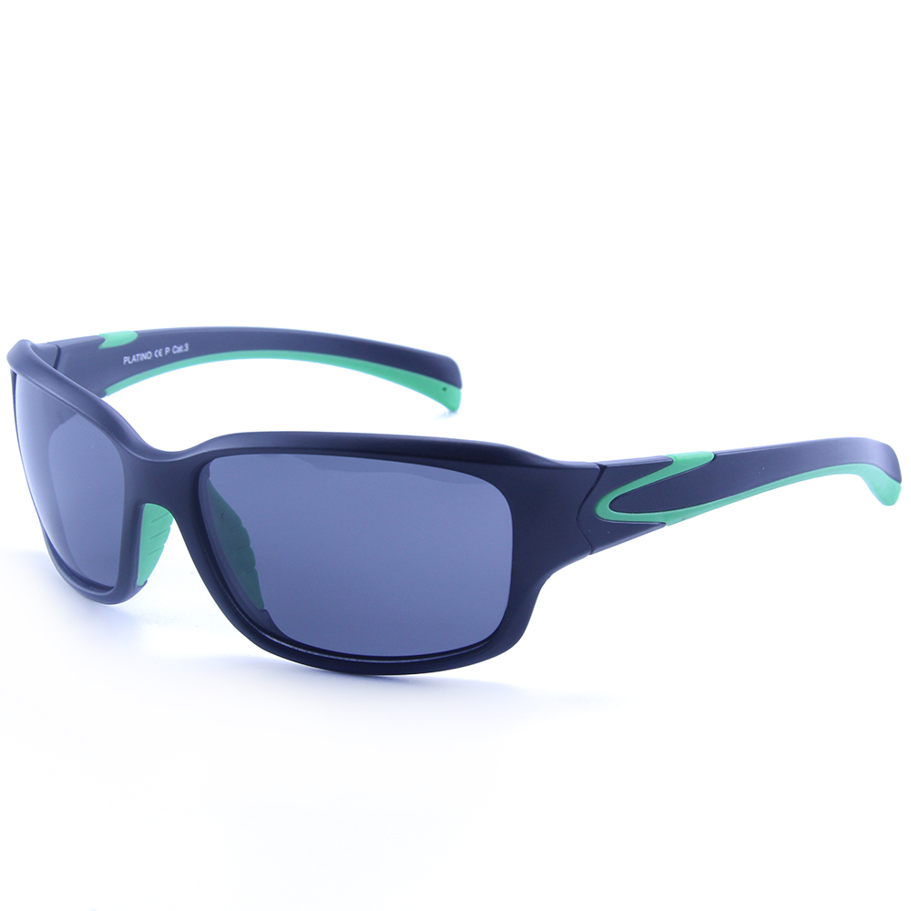 EUGENIA Rubber OEM UV400 Polarized Lens Men Sports Sunglasses