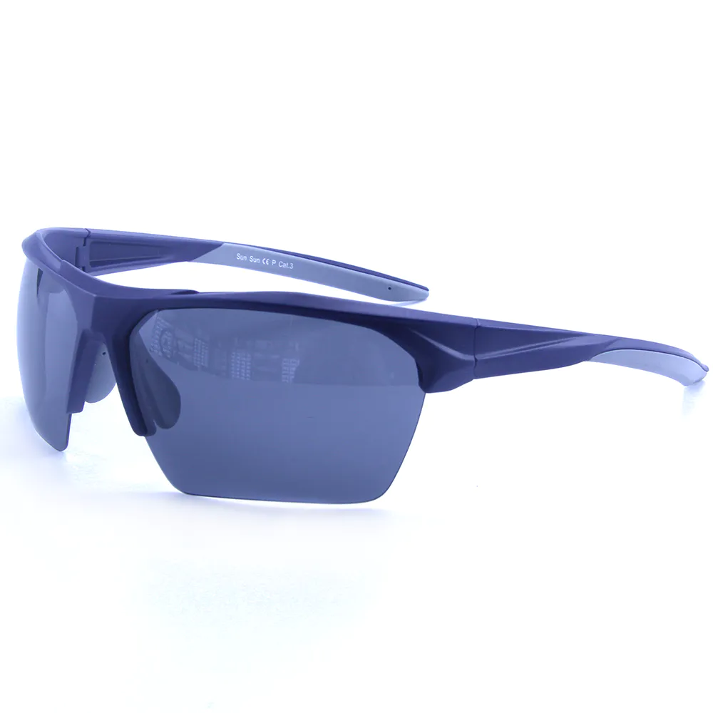 EUGENIA UV400 Men Rubber OEM Polarized Lens Sports Sunglasses