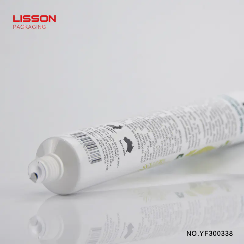 lovely ABL colorful laminated collapsible plastic toothpaste tube packaging