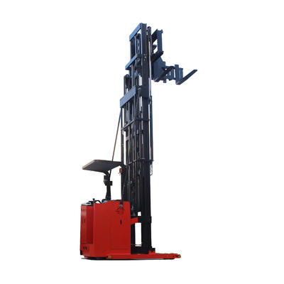 Lithium battery optional VNA forklift three 3 way stacker very narrow aisle stacking forklift truck