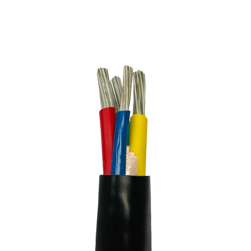 Price High Voltage2 4 5 core 240mm2 PVC Insulation Aluminum ConductorWire Power Cable