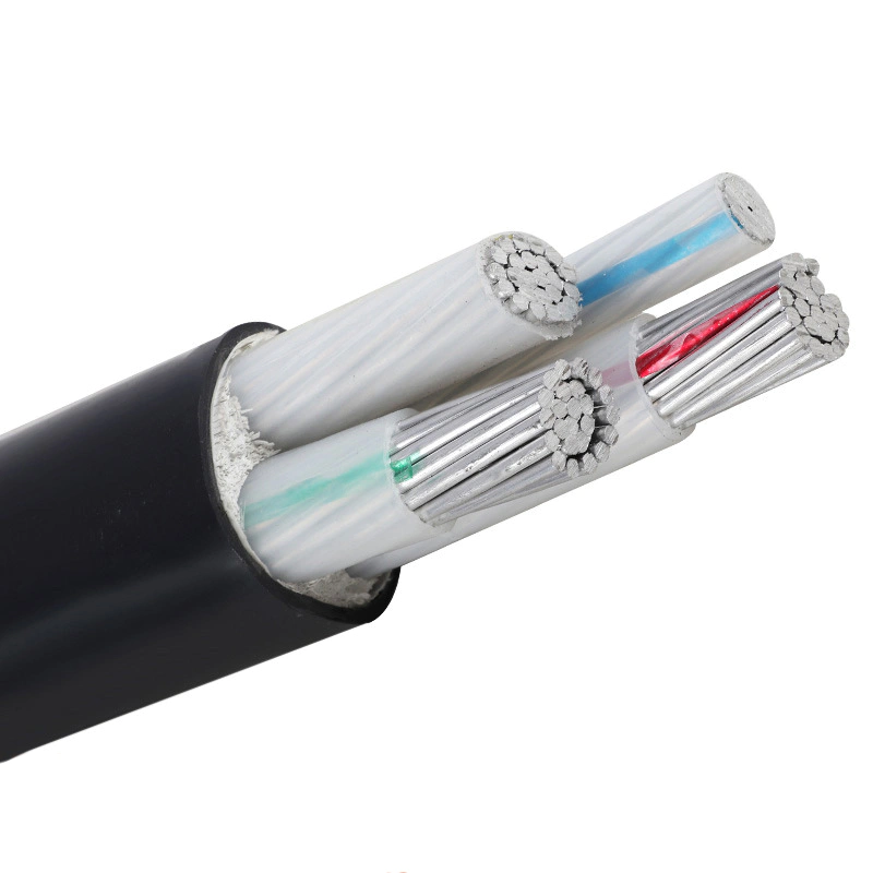 PVC Insulation 4 Core185mm2 400mm2 630mm2 Aluminum Cable Power Cable