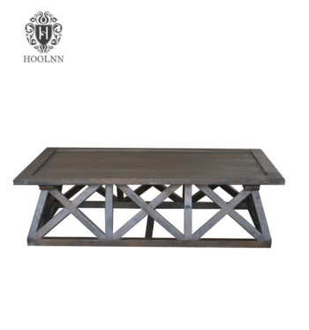 French Country-style Recycled Wooden Coffee Table HL154B