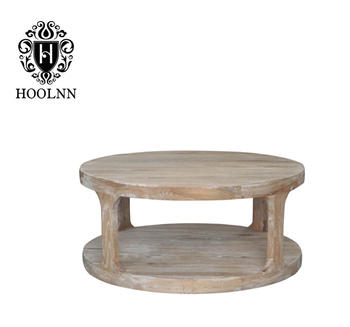 French-style Whited Washed Oak Coffee Table HL387-CS