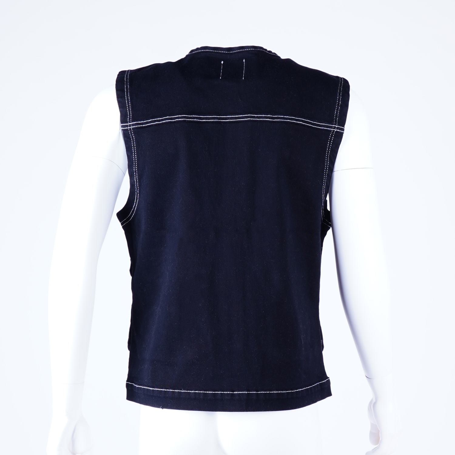 low price in stock men's vest waistcoat utility polyester cotton front pocket men waistcoat