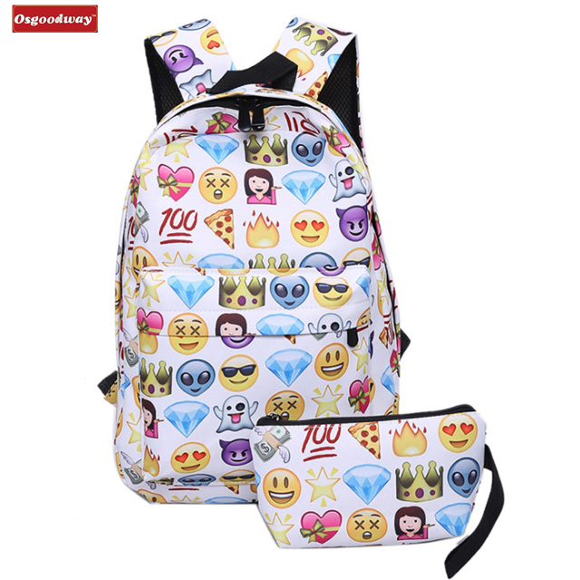 Osgoodway Hot Sale Waterproof Fashion Leisure School Book Bag Backpack for Girls Women