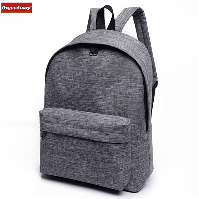Osgoodway High Quality Wholesale Nylon High Middle College Bags School Kids For Teenager Boy Girls