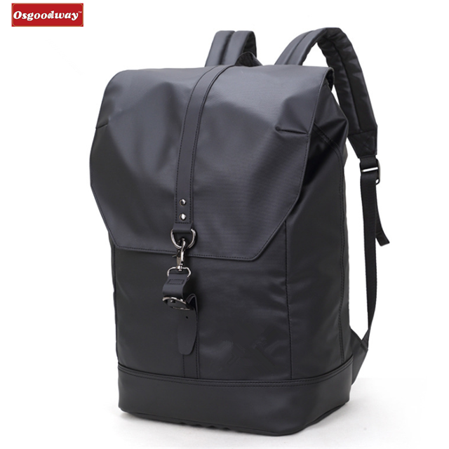 Osgoodway Anti-theft Multifunctional Water Resistant Men Business Rolltop Backpack for Work Travel