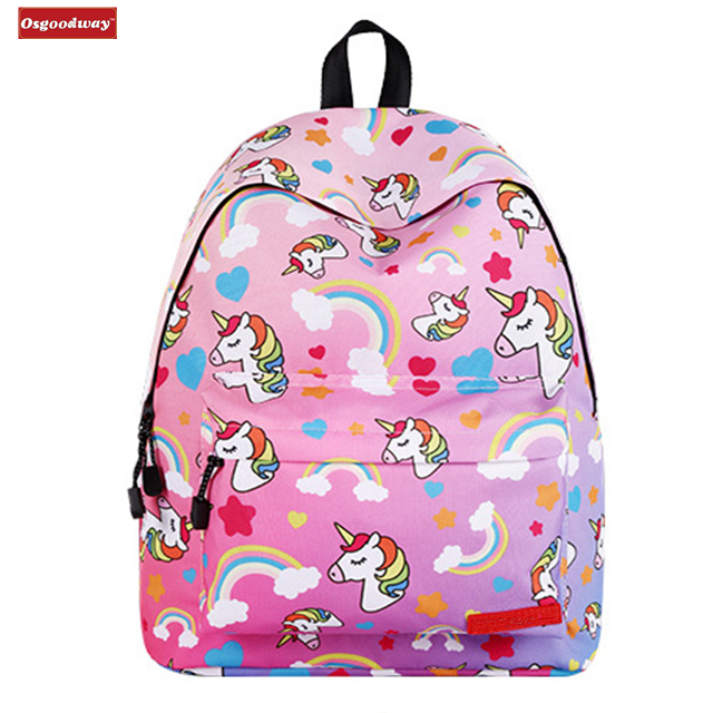 Osgoodway Hot Sale Lightweight Fashion Leisure Cute Kawaii School Backpacks for Girls