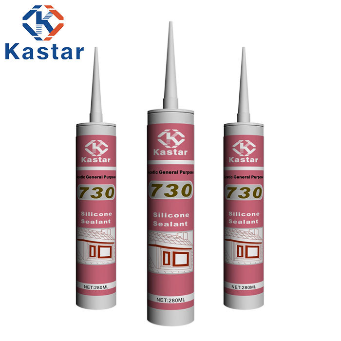 GP acid silicone sealant for gap filling and bonding
