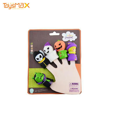 HalloweenAnimal Finger Puppet Set For Kids Educational Toy