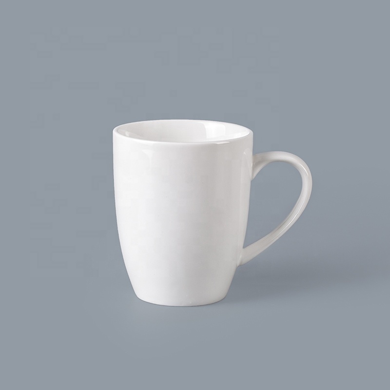 Bulk Crockery Tableware 280ml Mug With Handle, Crockery Restaurant Custom Logo Ceramic Coffee Mug*