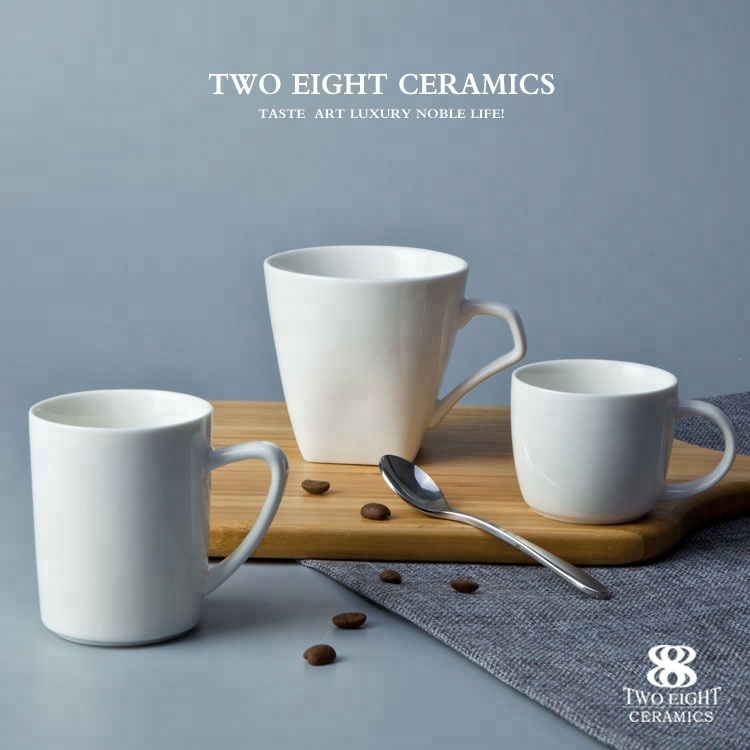 Catering Good Quality Porcelain Custom Printed Coffee Mugs,Ceramic Tableware Porcelain Mugs@