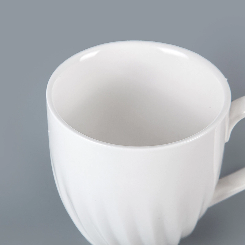 Dependable porcelain tableware supplier best price eco ware white porcelain coffee mug white custom ceramic dinner mug