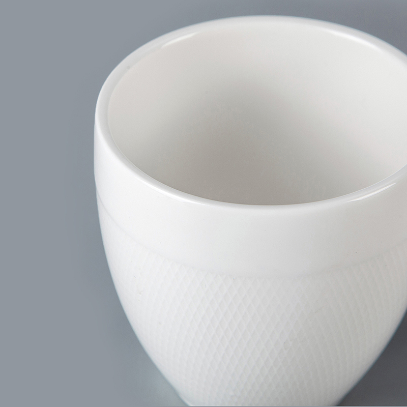 manufactory white ceramic sugar coffee creamer container from chaozhou