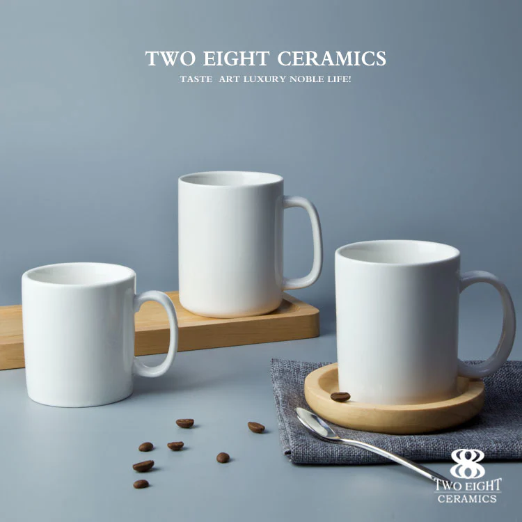 Ceramic factory directly sale crockery tableware mugs with handle